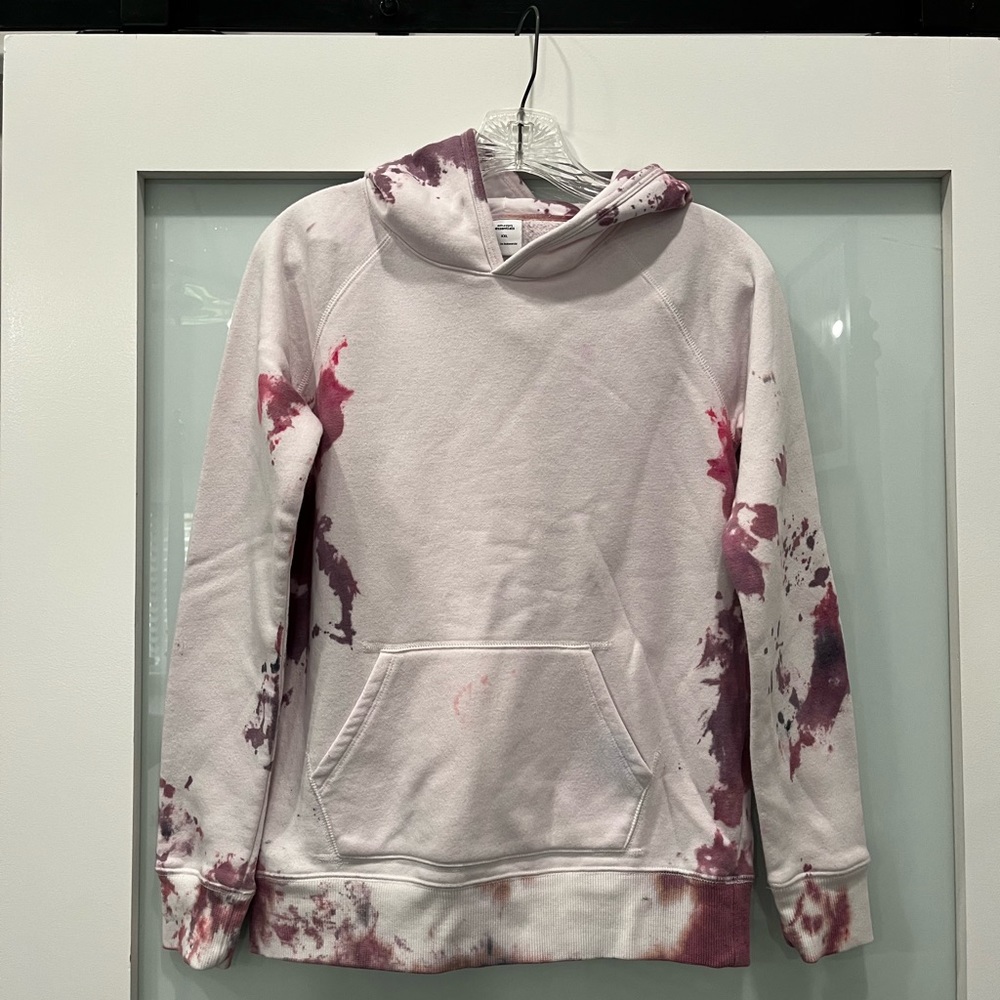Amazon Essentials Girls Pink Tie Dye Hoodie, Size XXL